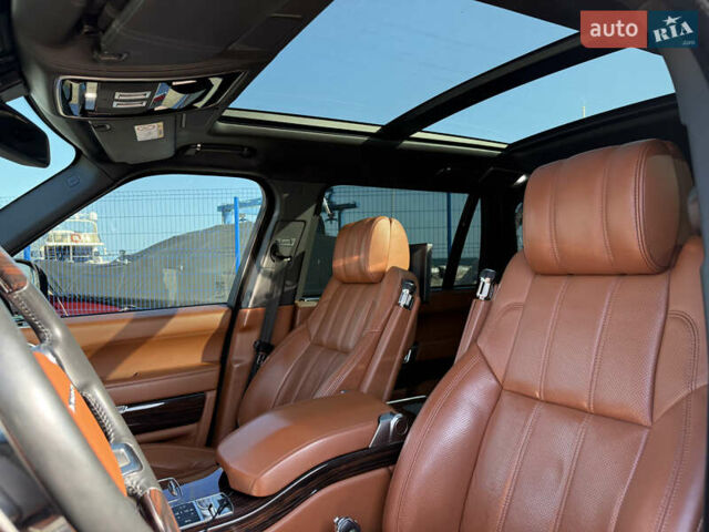 Черный Ленд Ровер Рендж Ровер, объемом двигателя 4.37 л и пробегом 202 тыс. км за 61499 $, фото 28 на Automoto.ua