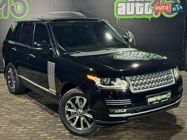 Чорний Ленд Ровер Рендж Ровер, об'ємом двигуна 4.37 л та пробігом 246 тис. км за 32299 $, фото 7 на Automoto.ua