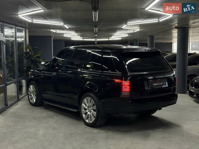 Черный Ленд Ровер Рендж Ровер, объемом двигателя 3 л и пробегом 158 тыс. км за 28900 $, фото 9 на Automoto.ua