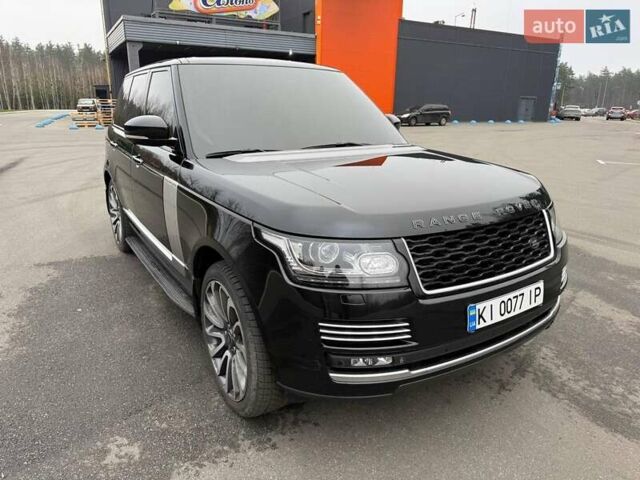 Чорний Ленд Ровер Рендж Ровер, об'ємом двигуна 4.37 л та пробігом 106 тис. км за 43500 $, фото 14 на Automoto.ua