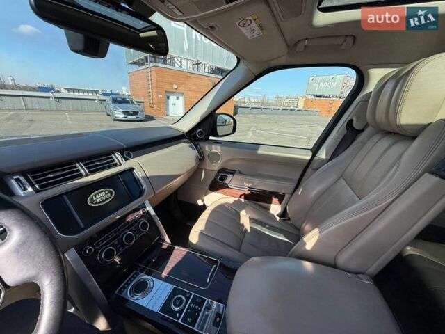 Черный Ленд Ровер Рендж Ровер, объемом двигателя 4.4 л и пробегом 116 тыс. км за 39900 $, фото 19 на Automoto.ua