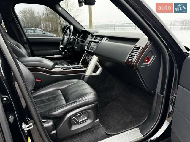 Чорний Ленд Ровер Рендж Ровер, об'ємом двигуна 2.99 л та пробігом 248 тис. км за 27900 $, фото 15 на Automoto.ua