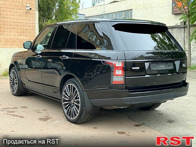 Черный Ленд Ровер Рендж Ровер, объемом двигателя 4.4 л и пробегом 153 тыс. км за 39900 $, фото 3 на Automoto.ua