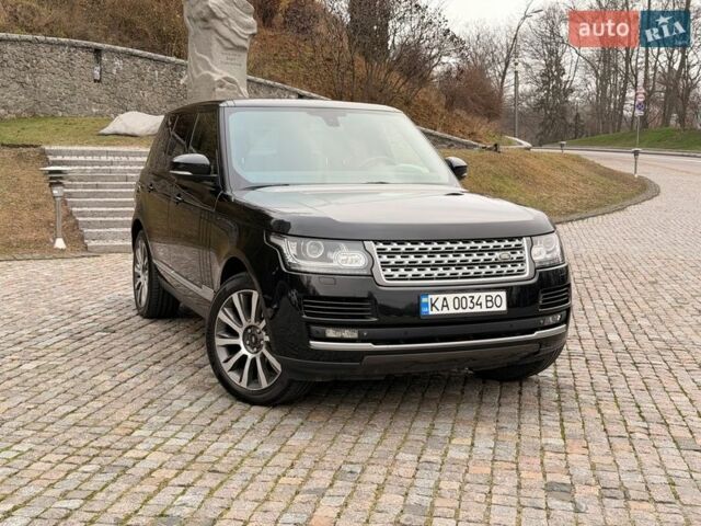Черный Ленд Ровер Рендж Ровер, объемом двигателя 3 л и пробегом 204 тыс. км за 28500 $, фото 10 на Automoto.ua