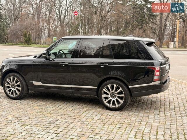 Черный Ленд Ровер Рендж Ровер, объемом двигателя 3 л и пробегом 204 тыс. км за 28500 $, фото 13 на Automoto.ua
