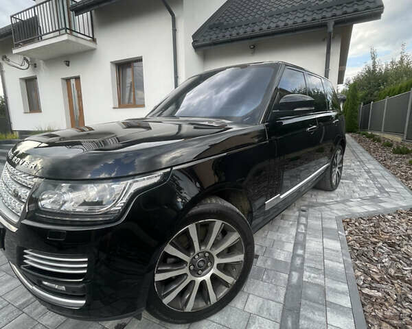 Черный Ленд Ровер Рендж Ровер, объемом двигателя 4.37 л и пробегом 210 тыс. км за 39999 $, фото 8 на Automoto.ua