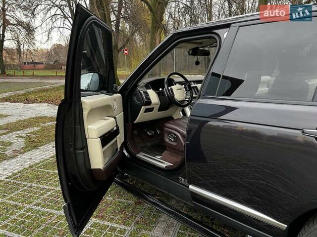 Черный Ленд Ровер Рендж Ровер, объемом двигателя 5 л и пробегом 175 тыс. км за 40300 $, фото 11 на Automoto.ua