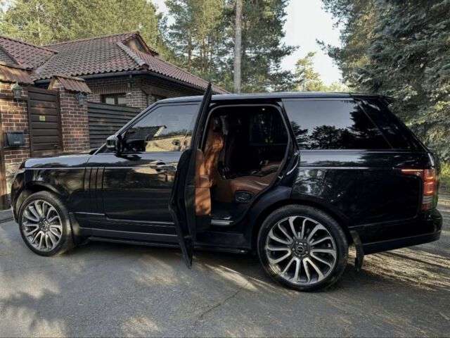 Чорний Ленд Ровер Рендж Ровер, об'ємом двигуна 5 л та пробігом 92 тис. км за 22012 $, фото 3 на Automoto.ua