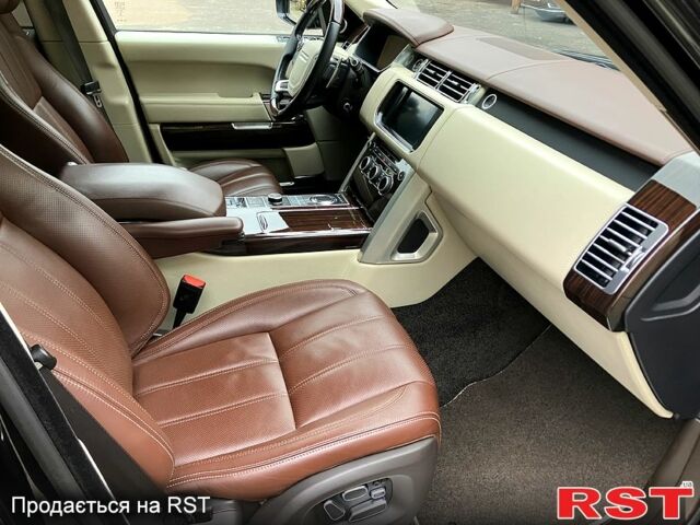 Черный Ленд Ровер Рендж Ровер, объемом двигателя 4.4 л и пробегом 153 тыс. км за 39900 $, фото 11 на Automoto.ua