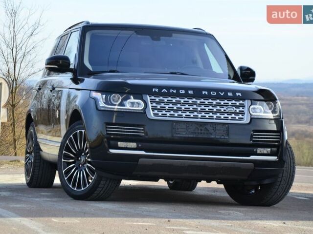 Чорний Ленд Ровер Рендж Ровер, об'ємом двигуна 3 л та пробігом 159 тис. км за 34750 $, фото 21 на Automoto.ua
