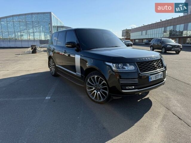 Черный Ленд Ровер Рендж Ровер, объемом двигателя 4.4 л и пробегом 116 тыс. км за 39900 $, фото 6 на Automoto.ua