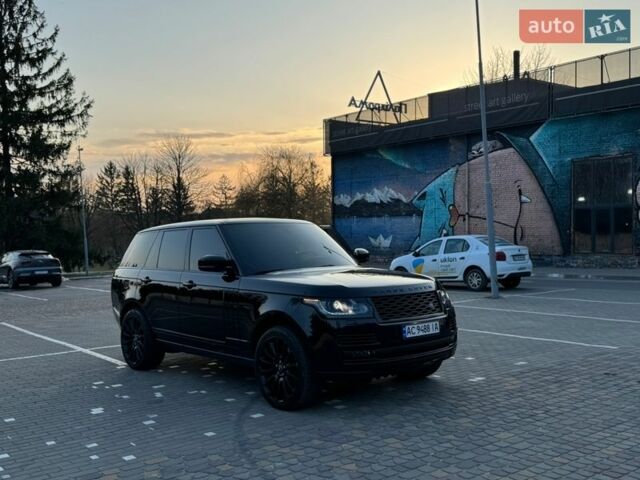Черный Ленд Ровер Рендж Ровер, объемом двигателя 5 л и пробегом 206 тыс. км за 29500 $, фото 4 на Automoto.ua
