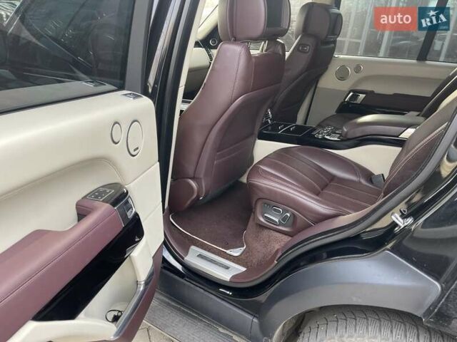 Черный Ленд Ровер Рендж Ровер, объемом двигателя 4.4 л и пробегом 221 тыс. км за 35000 $, фото 11 на Automoto.ua