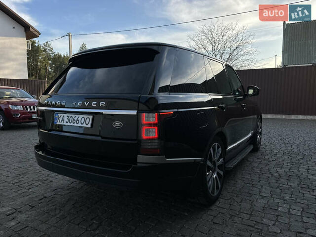 Черный Ленд Ровер Рендж Ровер, объемом двигателя 2.99 л и пробегом 182 тыс. км за 38000 $, фото 3 на Automoto.ua
