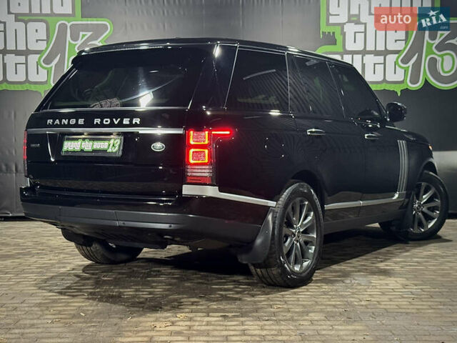 Чорний Ленд Ровер Рендж Ровер, об'ємом двигуна 4.37 л та пробігом 246 тис. км за 32299 $, фото 18 на Automoto.ua