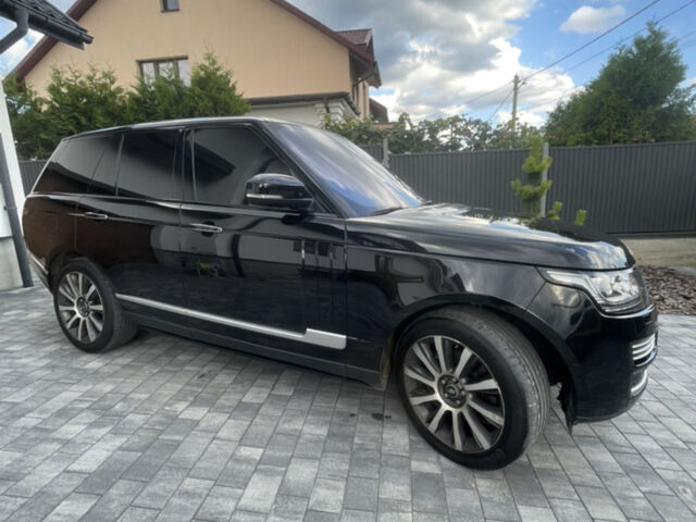 Чорний Ленд Ровер Рендж Ровер, об'ємом двигуна 4.37 л та пробігом 210 тис. км за 39999 $, фото 1 на Automoto.ua