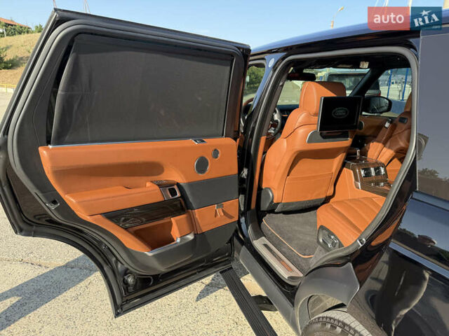 Черный Ленд Ровер Рендж Ровер, объемом двигателя 4.37 л и пробегом 202 тыс. км за 61499 $, фото 29 на Automoto.ua