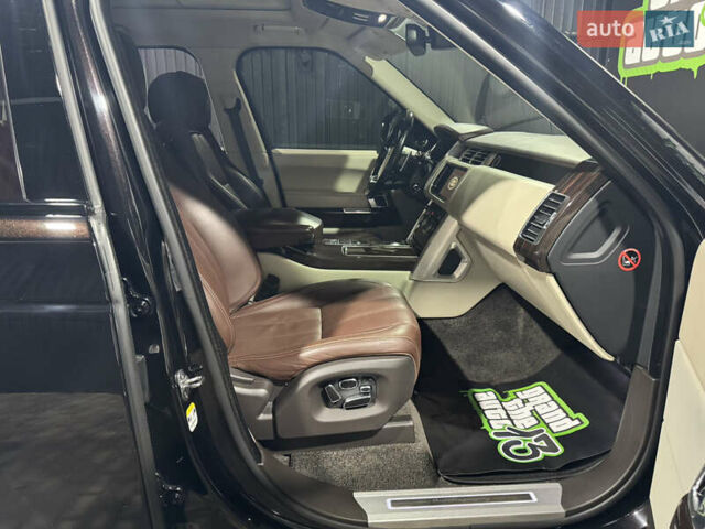 Чорний Ленд Ровер Рендж Ровер, об'ємом двигуна 4.37 л та пробігом 246 тис. км за 32299 $, фото 27 на Automoto.ua