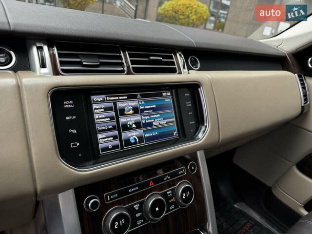 Чорний Ленд Ровер Рендж Ровер, об'ємом двигуна 2.99 л та пробігом 230 тис. км за 28000 $, фото 8 на Automoto.ua