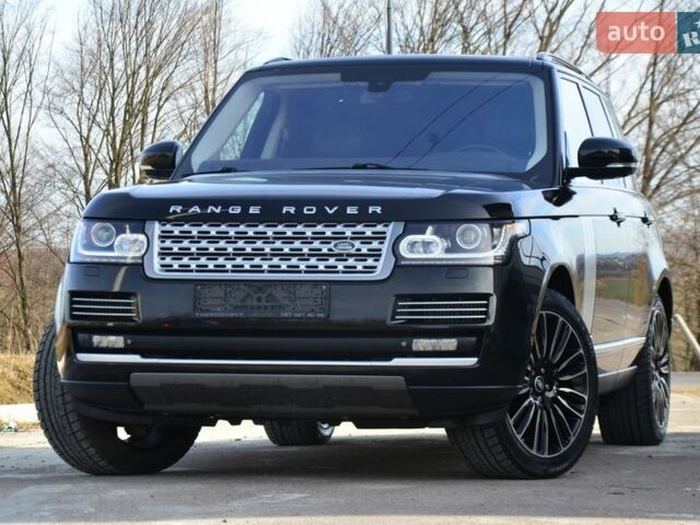 Чорний Ленд Ровер Рендж Ровер, об'ємом двигуна 3 л та пробігом 159 тис. км за 34750 $, фото 11 на Automoto.ua