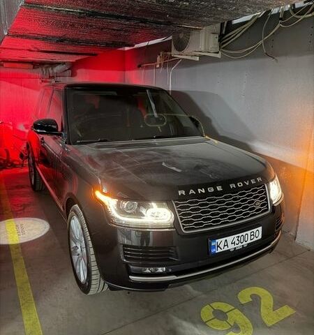 Чорний Ленд Ровер Рендж Ровер, об'ємом двигуна 4.37 л та пробігом 98 тис. км за 44900 $, фото 1 на Automoto.ua