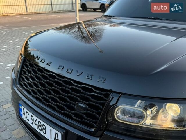 Черный Ленд Ровер Рендж Ровер, объемом двигателя 5 л и пробегом 206 тыс. км за 29500 $, фото 13 на Automoto.ua