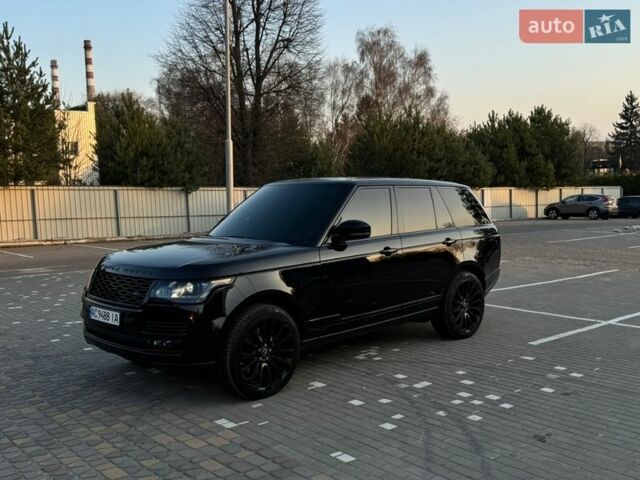 Черный Ленд Ровер Рендж Ровер, объемом двигателя 5 л и пробегом 206 тыс. км за 29500 $, фото 6 на Automoto.ua