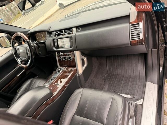 Черный Ленд Ровер Рендж Ровер, объемом двигателя 3 л и пробегом 204 тыс. км за 28500 $, фото 46 на Automoto.ua