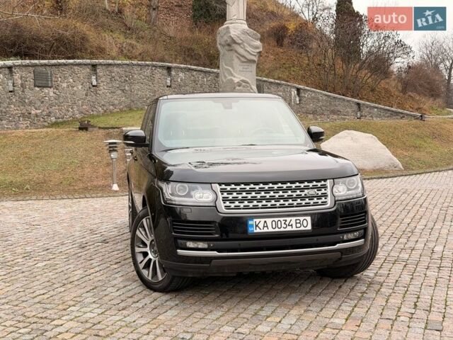 Черный Ленд Ровер Рендж Ровер, объемом двигателя 3 л и пробегом 204 тыс. км за 28500 $, фото 4 на Automoto.ua