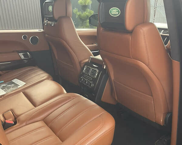 Черный Ленд Ровер Рендж Ровер, объемом двигателя 4.37 л и пробегом 210 тыс. км за 39999 $, фото 17 на Automoto.ua