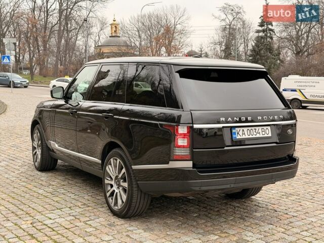Черный Ленд Ровер Рендж Ровер, объемом двигателя 3 л и пробегом 204 тыс. км за 28500 $, фото 16 на Automoto.ua