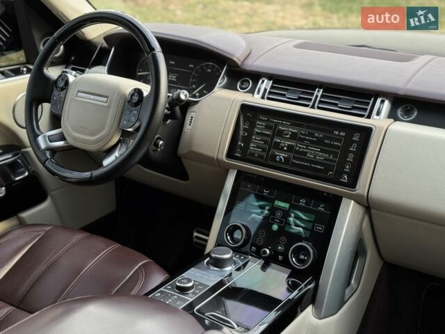 Чорний Ленд Ровер Рендж Ровер, об'ємом двигуна 4.4 л та пробігом 221 тис. км за 28800 $, фото 17 на Automoto.ua
