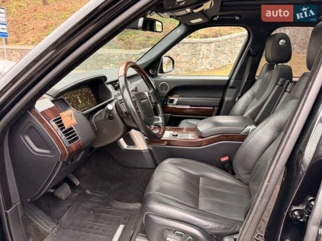 Черный Ленд Ровер Рендж Ровер, объемом двигателя 3 л и пробегом 204 тыс. км за 28500 $, фото 37 на Automoto.ua