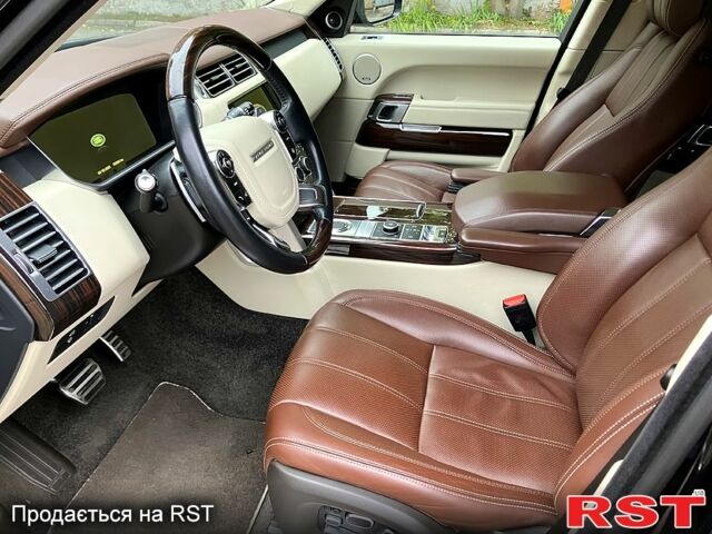 Черный Ленд Ровер Рендж Ровер, объемом двигателя 4.4 л и пробегом 153 тыс. км за 39900 $, фото 8 на Automoto.ua