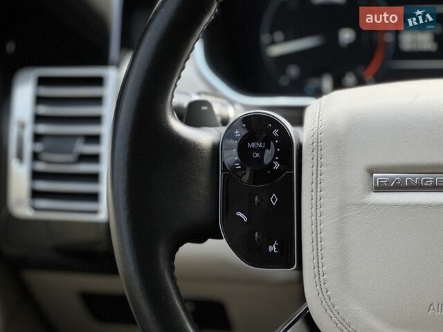 Чорний Ленд Ровер Рендж Ровер, об'ємом двигуна 4.4 л та пробігом 221 тис. км за 28800 $, фото 19 на Automoto.ua