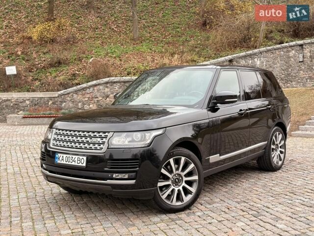 Черный Ленд Ровер Рендж Ровер, объемом двигателя 3 л и пробегом 204 тыс. км за 28500 $, фото 3 на Automoto.ua