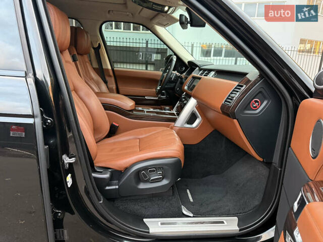 Черный Ленд Ровер Рендж Ровер, объемом двигателя 4.4 л и пробегом 165 тыс. км за 37500 $, фото 27 на Automoto.ua