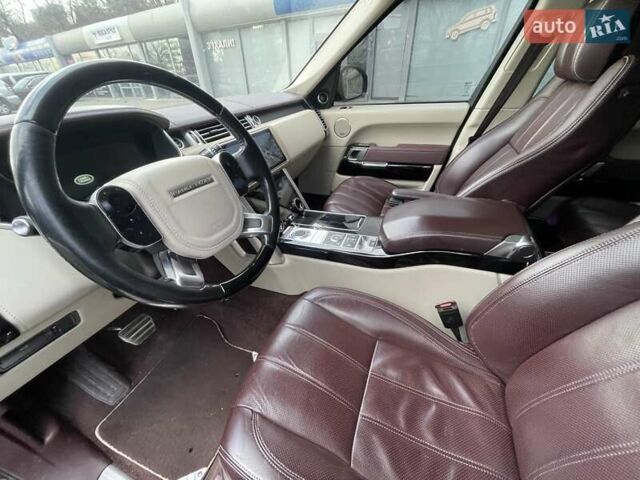 Черный Ленд Ровер Рендж Ровер, объемом двигателя 4.37 л и пробегом 221 тыс. км за 34000 $, фото 27 на Automoto.ua