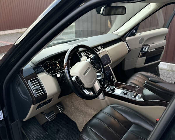 Черный Ленд Ровер Рендж Ровер, объемом двигателя 2.99 л и пробегом 182 тыс. км за 38000 $, фото 15 на Automoto.ua