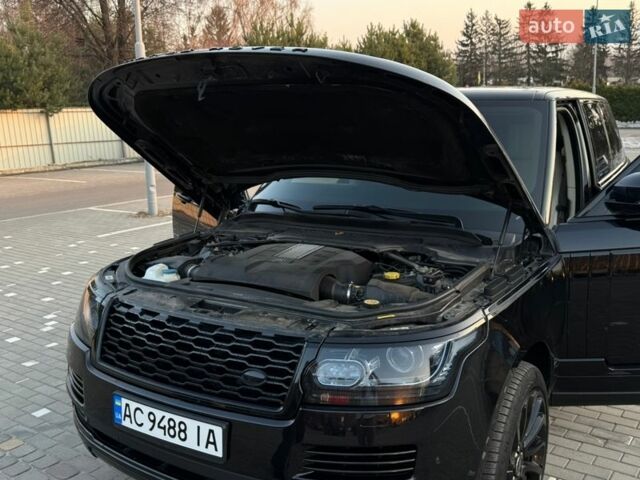 Черный Ленд Ровер Рендж Ровер, объемом двигателя 5 л и пробегом 206 тыс. км за 29500 $, фото 52 на Automoto.ua