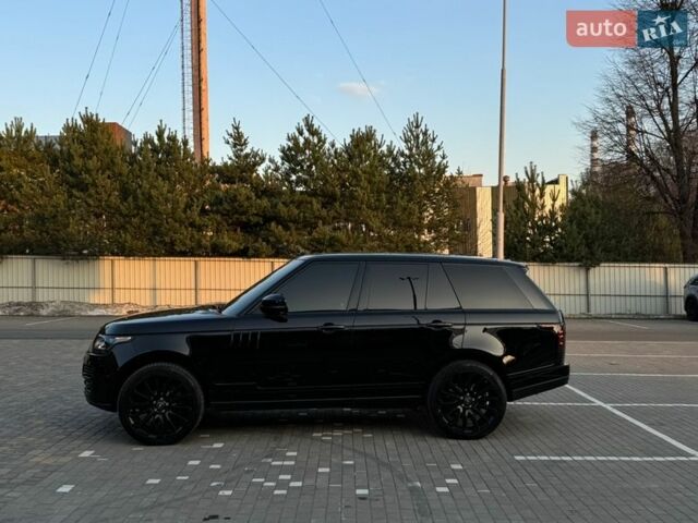 Черный Ленд Ровер Рендж Ровер, объемом двигателя 5 л и пробегом 206 тыс. км за 29500 $, фото 7 на Automoto.ua
