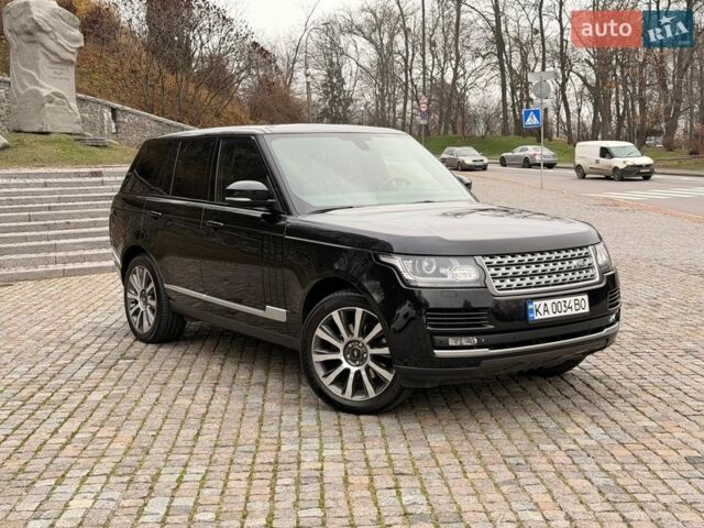 Черный Ленд Ровер Рендж Ровер, объемом двигателя 3 л и пробегом 204 тыс. км за 28500 $, фото 8 на Automoto.ua