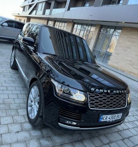 Чорний Ленд Ровер Рендж Ровер, об'ємом двигуна 4.37 л та пробігом 98 тис. км за 44900 $, фото 5 на Automoto.ua