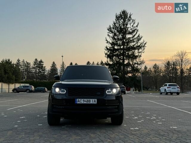 Черный Ленд Ровер Рендж Ровер, объемом двигателя 5 л и пробегом 206 тыс. км за 29500 $, фото 2 на Automoto.ua
