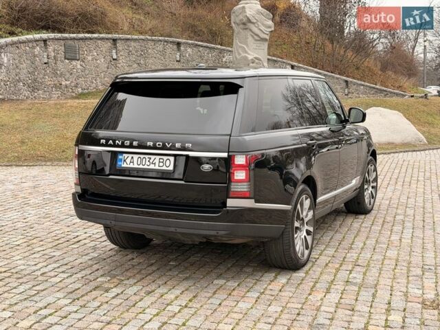 Черный Ленд Ровер Рендж Ровер, объемом двигателя 3 л и пробегом 204 тыс. км за 28500 $, фото 20 на Automoto.ua