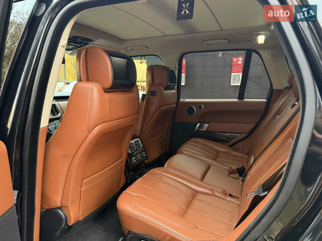 Черный Ленд Ровер Рендж Ровер, объемом двигателя 4.4 л и пробегом 165 тыс. км за 38999 $, фото 31 на Automoto.ua