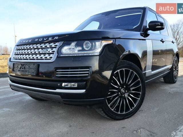 Чорний Ленд Ровер Рендж Ровер, об'ємом двигуна 3 л та пробігом 159 тис. км за 34750 $, фото 3 на Automoto.ua