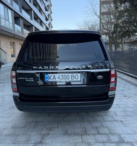 Чорний Ленд Ровер Рендж Ровер, об'ємом двигуна 4.37 л та пробігом 98 тис. км за 44900 $, фото 15 на Automoto.ua