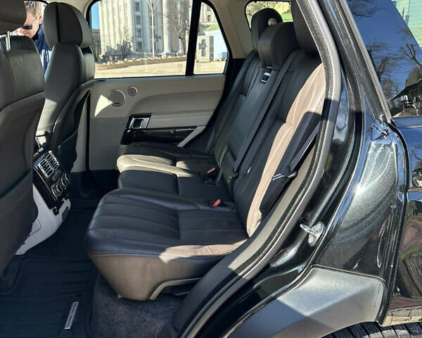 Черный Ленд Ровер Рендж Ровер, объемом двигателя 2.99 л и пробегом 163 тыс. км за 37000 $, фото 13 на Automoto.ua