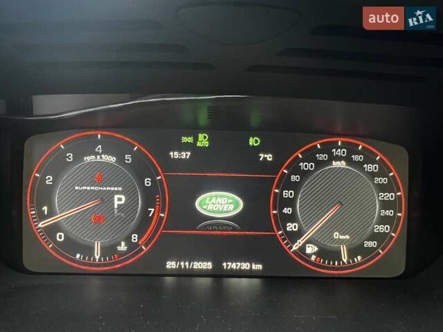 Черный Ленд Ровер Рендж Ровер, объемом двигателя 5 л и пробегом 175 тыс. км за 40300 $, фото 70 на Automoto.ua